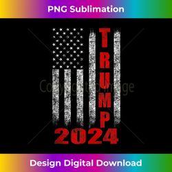 american flag design trump 2024 - contemporary png sublimation design - reimagine your sublimation pieces