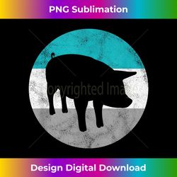 Pig  Boys & Girls - Classic Sublimation PNG File - Enhance Your Art with a Dash of Spice