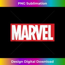 Marvel Classic Red Brick Logo - Chic Sublimation Digital Download - Ideal for Imaginative Endeavors