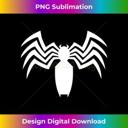 Marvel Comics Retro Classic Venom Spider Logo - Luxe Sublimation PNG Download - Immerse in Creativity with Every Design