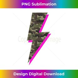 lightning bolt camo hot pink camouflage graphic print - timeless png sublimation download - tailor-made for sublimation craftsmanship