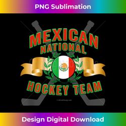 Mexican National Hockey Team - Classic Sublimation PNG File - Reimagine Your Sublimation Pieces