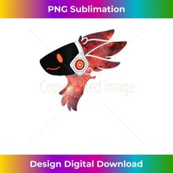 Protogen Fursuit fursona head in a Red Star pattern - Luxe Sublimation PNG Download - Access the Spectrum of Sublimation Artistry