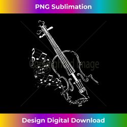 Beautiful Vintage Style Violin Design For Music Lovers - Futuristic PNG Sublimation File - Spark Your Artistic Genius