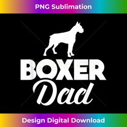 mens boxer dad - boxer dog - contemporary png sublimation design - rapidly innovate your artistic vision