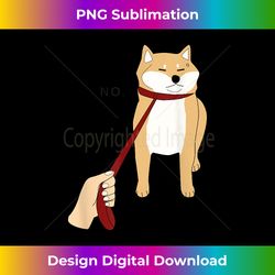 Cute Shiba Inu Nope - Doge Meme W - Deluxe PNG Sublimation Download - Enhance Your Art with a Dash of Spice
