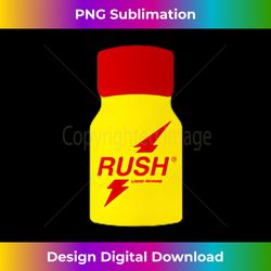 Rush Poppers Original Liquid Incense Bottle Real Bottom Pig Tank Top - Edgy Sublimation Digital File - Pioneer New Aesthetic Frontiers