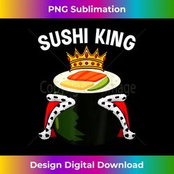Cool Sushi King Boys Japanese Food Sushi Lover - Sleek Sublimation PNG Download - Striking & Memorable Impressions