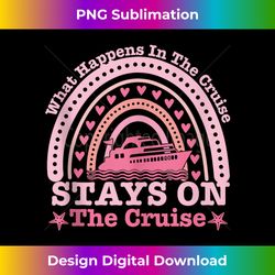Funny Cruise Ship Vacation 2024 - What Happens Stays 2024 - Crafted Sublimation Digital Download - Channel Your Creative Rebel