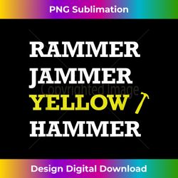 Rammer Jammer Yellow Hammer T - Chic Sublimation Digital Download - Elevate Your Style with Intricate Details