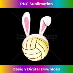 volleyball easter bunny ears rabbit spring holiday player - vibrant sublimation digital download - customize with flair