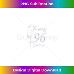 Cheers to 96 Years 1926 96Th Birthday  For s - Vibrant Sublimation Digital Download - Craft with Boldness and Assurance