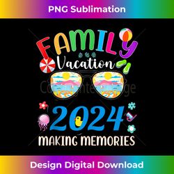 Family Vacation Summer Making Memories Vibes Trip 2024 - Sleek Sublimation PNG Download - Rapidly Innovate Your Artistic Vision