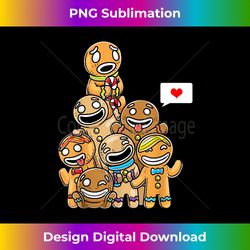 Christmas Funny Gingerbread Man Holiday Xmas - Crafted Sublimation Digital Download - Rapidly Innovate Your Artistic Vision