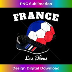 Football and Boots Les Bleus Flag France - Futuristic PNG Sublimation File - Customize with Flair