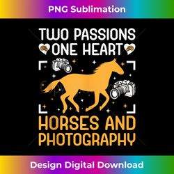 Horse Photography Horseback Riding Horses Hobby Photographer - Sublimation-Optimized PNG File - Customize with Flair
