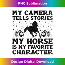Horse Photography Horseback Riding Horses Hobby Photographer - Artisanal Sublimation PNG File - Elevate Your Style with Intricate Details