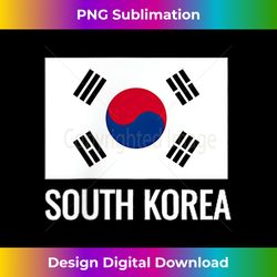 South Korea flag Proud Korean Soccer - Chic Sublimation Digital Download - Striking & Memorable Impressions