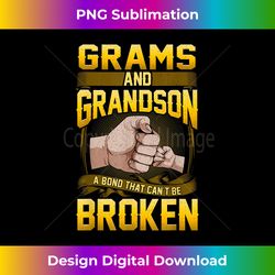 Grams And Grandson A Bond That Can't Be Broken - Classic Sublimation PNG File - Challenge Creative Boundaries