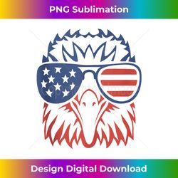 Patriotic Eagle 4th of July USA American Flag T - Bohemian Sublimation Digital Download - Crafted for Sublimation Excellence