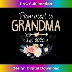 s Promoted to Grandma Est 2020 Mothers Day New Grandma Mimi - Crafted Sublimation Digital Download - Tailor-Made for Sublimation Craftsmanship