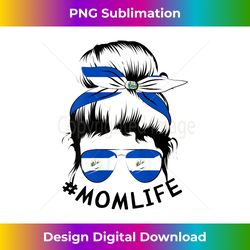 s EL SALVADOR Flag Mom Life Bandana Mothers Day - Edgy Sublimation Digital File - Rapidly Innovate Your Artistic Vision