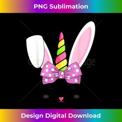 Cute Easter Bunny Face For Girls - Urban Sublimation PNG Design - Channel Your Creative Rebel