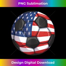 4th of July Soccer Sport   USA Flag - Bespoke Sublimation Digital File - Spark Your Artistic Genius