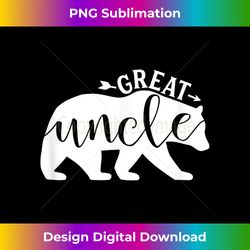 Great Uncle Bear Uncle Family t- Uncle - Vibrant Sublimation Digital Download - Infuse Everyday with a Celebratory Spirit