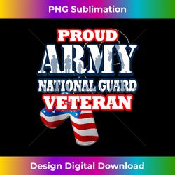 USA Proud Army National Guard Veteran - Bohemian Sublimation Digital Download - Craft with Boldness and Assurance