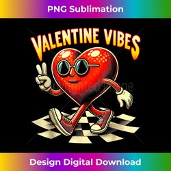 Valentine Vibes Howdy Heart Groovy Checked Valentine's Day - Crafted Sublimation Digital Download - Animate Your Creative Concepts