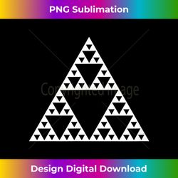 Math Sierpinski Triangle Fractal Geometry Science Infinity - Vibrant Sublimation Digital Download - Reimagine Your Sublimation Pieces