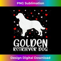 Red Heart Cupid Love Golden Retriever Dog Valentine Day - Eco-Friendly Sublimation PNG Download - Elevate Your Style with Intricate Details