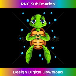Turtle Tortoise Sea Animal Girls - Bohemian Sublimation Digital Download - Challenge Creative Boundaries