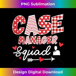 Case Manager Squad Cute Tools Hearts Costume Valentine's Day - Classic Sublimation PNG File - Enhance Your Art with a Dash of Spice