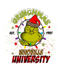 Grinchmas Whoville University PNG