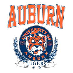 Vintage Ncaa Auburn Tigers Football SVG Digital Download