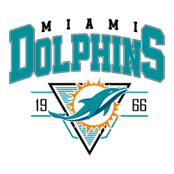 Miami Dolphins American Football 1966 SVG