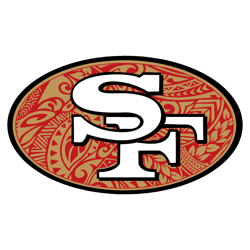 Polynesian Tribal San Francisco 49ers Logo SVG Download