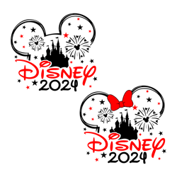 2024 Disney Castle Family Vacation SVG