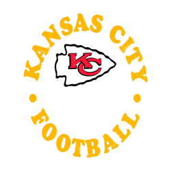 Vintage Kansas City Chiefs Football Established 1960 SVG