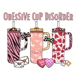 Obsessive Cup Disorder Ocd Funny PNG