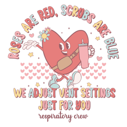 Roses Are Red Scrubs Are Blue Valentine SVG