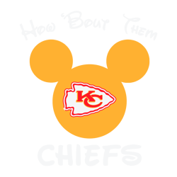 How Bout Them Chiefs Mickey Mouse SVG