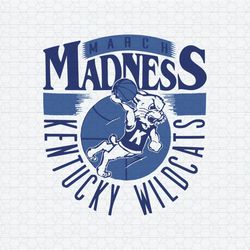 Kentucky Wildcats 2024 March Madness Mascot SVG