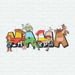 Mama Toy Story Cartoon Characters PNG
