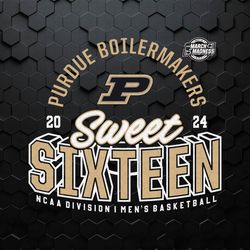 Purdue Boilermakers Sweet Sixteen Mens Basketball SVG