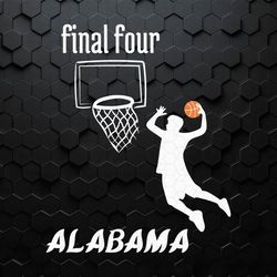 Alabama Final Four 2024 Basketball SVG