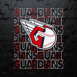 Cleveland Guardians Logo Baseball Team SVG