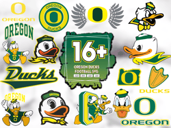 17 Files Oregon Ducks Football Svg Bundle, Oregon Ducks Logo Svg